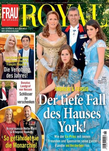 Frau im Spiegel Royal Abo