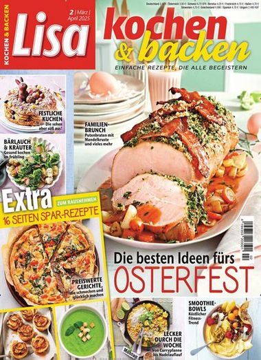 Lisa Kochen & Backen Abo mit 5 € Prämie Zeitschriften ...
